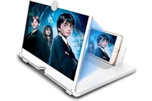 ZOREI Lente de aumento para smartphone de 8 pulgadas, ampliador de pantalla para smartphone, amplificador de 3 a 4 veces