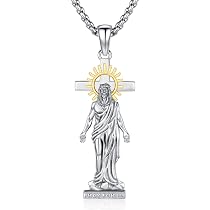 Kruzifix Kreuz Mit Jesus Schmuck Anhänger Massiv Silber 925