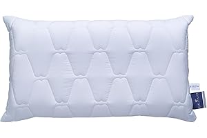 ‎BILLERBECK Billerbeck Nackenstützkissen Novum - Nackenkissen in ca. 40 x 80 cm – Kopfkissen mit individueller Höhenanpassung und 3-Lagen-Konstruktion