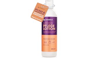 ‎LAVANDOLA Lavandola® Lederpflege Lotion - Reichhaltige Pflege für Intensive Farbe & natürliche Glätte - Schutz vor UV, Nässe & Wiederanschmutzung - Lederpflege für Ledercouch, Lederfett farblos 200ml