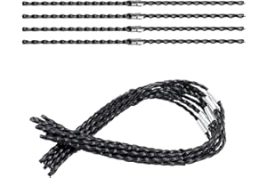 GIGIIS Fili per Decespugliatori, 20 pezzi Fili Nylon per Decespugliatore Bosch F016800431 Accessorio per Decespugliatore Filo di Ricambio per Bosch AFS 23-37 Lunghezza: 37 cm, Diametro: 3,5 mm (nero)