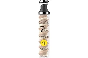 ‎OLAY Olay CC Cream - Total Effects Tone Correcting Moisturizer with Sunscreen Broad Spectrum LSF 15 (Anti Aging & Tint) aus USA (Light To Medium)