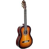 VALENCIA VC304ASB CLASSIC GUITAR, SCALE 4/4, ANTIQUE SUNBURST MAT, COVER