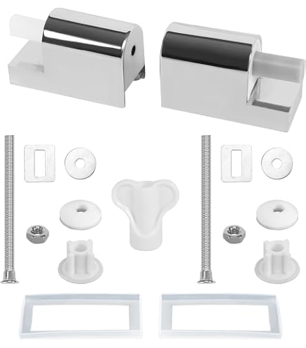ZFYQ Cerniere Copriwater, Sedile WC Set di Fissaggio accessorio universale per il fissaggio del