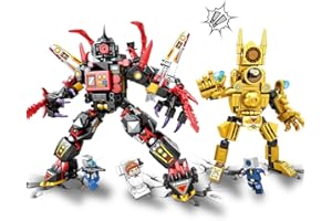 Dlishka Juego de bloques de construcción Skibidi de 482 piezas, inspirado en el juego de terror, divertidos inodoros y altavoces Skibidi, bloques de construcción, para aficionados a los juegos, niños