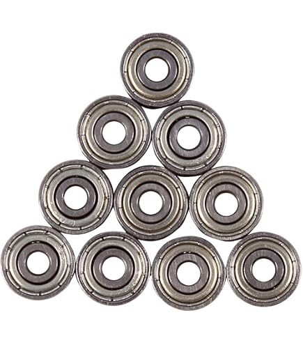 15 Stück 626-ZZ Rillenkugellager – 6mm Bohrung, 19mm Außendurchmesser, 6mm Dicke, Doppelt Metallgeschirmt