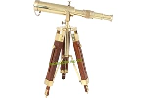 THOR INSTRUMENTS Vintage Brass Nautical Telescope On Tripod Escritorio Telescope Outdoor Adventures