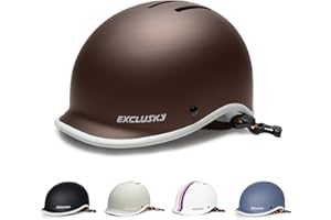 Ckorison Bike Helmet for Adult Men and Women, Bicycle Helmet for Commuting Road Biking Skating with Adjustable Dial Size 56-61cm