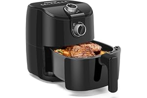 Aigostar Air Fryer - Freidora de aire 1500W, Freidora sin aceite con capacidad de 4L, con circulación de aire rápido, tempori