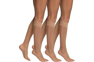 LIEMI Pօmpea Calze Gambaletto IDEALE 20 DEN Taglia Unica da 2 e 6 Paia