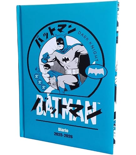 PRESTIGE & DELUXE Agenda Compatibile Con Diario Scuola Batman