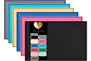 Hubulk Dog Feeding Mat,100% Waterproof BPA Free Silicone Pet Food and Water Bowl Placemat,Dishwasher, High Raised Edge to Prevent Spills,Nonslip Tray to Stop Messes on Floor (24" x 16" x 0.5", Black)