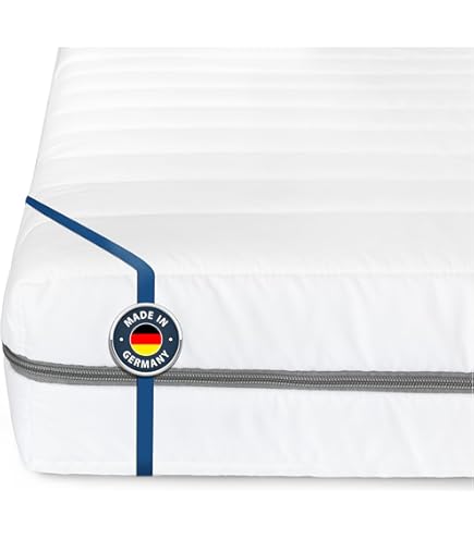 BUDWING Materasso Ergopressure 160x200 Cm Con Schiuma Viscoelastica Profilata Ad Alta Densita Con Zonatura 94389452