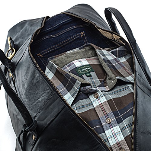 A.P. Donovan – Leder Reisetasche Herren 65cm - 3