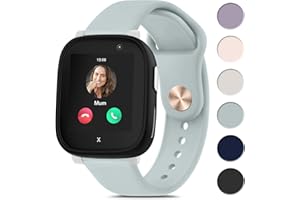 YLK Cinturino per bambini compatibile con Xplora X6 Play per ragazze e ragazzi, in morbido silicone sicuro, impermeabile, cinturino di ricambio per orologi Xplora X6