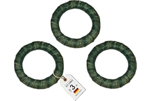 AUTO-SCHMUCK SO EINFACH SO KREATIV Auto-SCHMUCK® Strohkranz mit Vlies für die Dekoration (3, 30/5 cm)