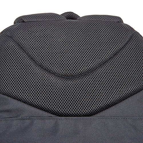 Evecase 15.6 Zoll Universal Laptop Rucksack mit Trolleybefestigung – Schwarz / Orange - 9