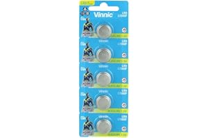 Vinnic Alkaline-Batterien 1,5V 625 / EPX625G / LR9 / L1560-5 Stück Blisterkarte