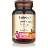 Validus Gymnema Sylvestre 400 mg + Cinnamon 300 mg 90 Capsules