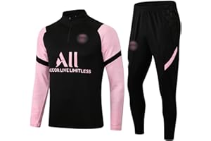 Générique Survêtement de Football de Paris, Survêtement de Football À Manches Longues, Costume, Survêtement De Compétition D'équipe, Pantalon de Survêtement, Costume de Jogging