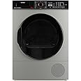 Hoover 10Kg Front Loading Tumble Dryer,16 Programs, Condenser/Heat Pump, Sensor Drying,Knob & Touch Control Panel, Anti Crease,Child Lock, Silver,1 Year Warranty, Made in Turkey - HCD-V1014HP-S
