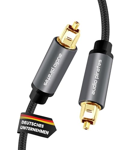 Cavo Audio Ottico Toslink Goobay Da 1 M – Connessioni Placcate Oro, Guaina Tessile E Antiriflesso Per Soundbar, Home Cinema E Console - 3