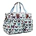 Miss Lulu 4 Piece Butterfly Baby Nappy Changing Bag Set (Blue)
