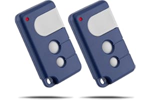 pepape Garage Door Opener Remote Control Handheld Transmitter for Chamberlain MotorLift ML700 ML750 ML850 LiftMaster LM600 LM800 LM1000 2 Pack