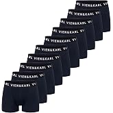 VIEN&KARL 10'lu Paket Erkek Premium Boxer Lacivert L