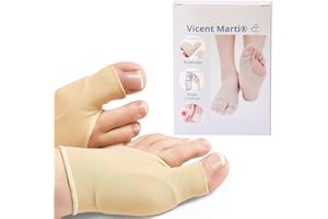 VICENT MARTÍ 2 separateur orteil, soin des pieds et redresseur orteil, orthese hallux valgus, ecarteur orteil, medical corrective hallux valgus, marche sans douleur tout la journée, protege akileine pied