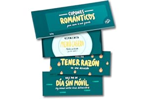 BYPLAY Talonario para Parejas - Vales para Parejas - Cupones Regalo, Retos Originales, 21 Planes Románticos en Pareja