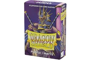 Dragon Shield | Japanese Size Card Matte Sleeves | 60 CT - Smooth & Tough Premium TCG Sleeves - Compatible with Yu-Gi-Oh, Nar