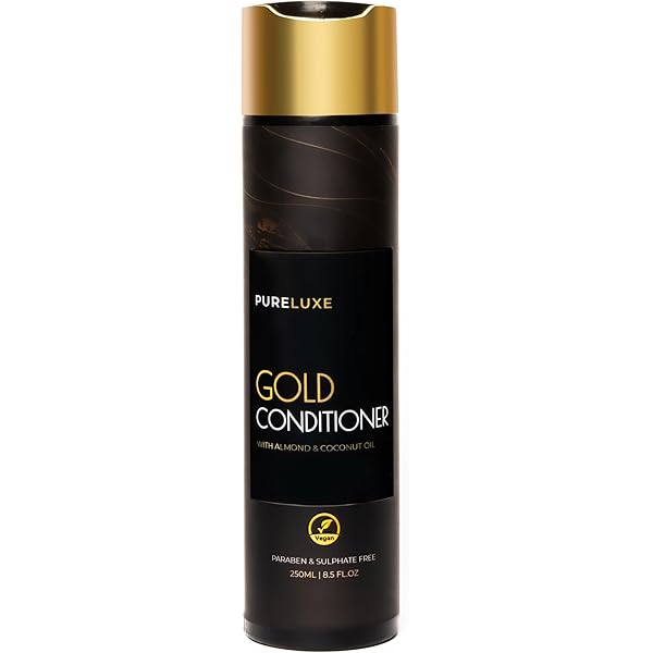 Pureluxe Gold Mask with 24K Gold & Argan Oil for Ultra Shine