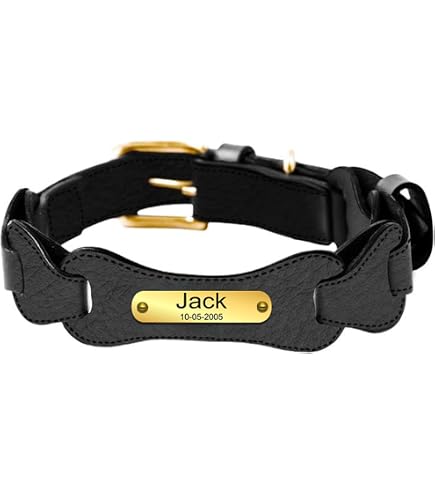 Dog Collar For Big Dogs Leather Dog Collar Cool Spikes Studded Pet Collars For Medium Large