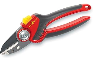 WOLF GARTEN Wolf-Garten 73BFA005650 RS 4000 Premium Plus Cesoie a Battente, Rosso/grigio, 14x19x29 cm