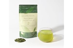 JAPANESE GREEN TEA CO. Japanese Green Tea Co Gokuzyo Aracha Loose Leaf Tea – Highest-Grade Japanese Crude Green Tea – Deep Steamed Sencha Tea – Intense Aroma and Taste – 3.5oz Loose Tea Leaf