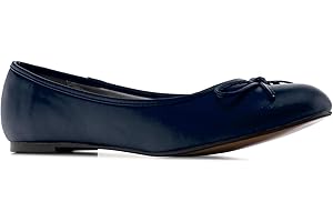 Andrés Machado - Ballerines pour Femmes/Filles à Talons Plats et nœud décoratif - TG104 - Chaussures Plates pour l´éte et l´Hiver - Grandes Pointures du 41 au 46