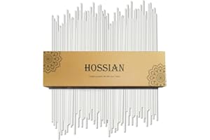 HOSSIAN Varillas difusoras de fibra blanca para difusores de fibra (50 unidades, 19 x 3,5 mm)