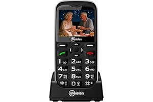 Melefon 4G Handy für Senioren, Seniorenhandy mit großen Tasten,SOS-Taste, Dual SIM, 1600 mAh Akku mit Langer Standby-Zeit