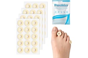 PNRSKTER 60 PCS Latex Foam Self Adhesive Corn Pads for Callus Removal and Anti-Friction, Reduce Foot and Heel Pain