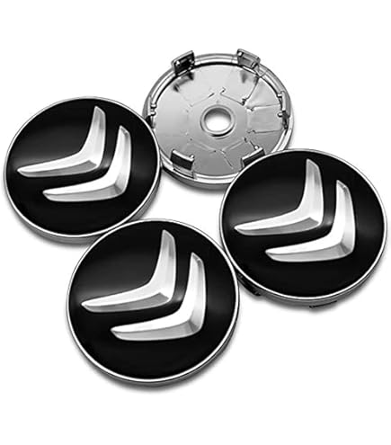 WQFWSD 4 Pièces Cache Moyeux Pour Alfa Romeo 60MM, Capuchon Central, Cache Roue Centrale, Capuchon Central Roue, Centre Jante, Capuchon Moyeu