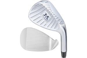 MAZEL Geschmiedete Golfkeile 48 50 52 54 56 58 60 Grad Sandkeil Golfschläger für Herren Single Right Hand Stahlschaft breite Sohle CNC gefräste Rillen für mehr Backspin