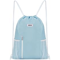GOOSERIDE Rucksack Mit Kordelzug – Leichter Sportbeutel Aus Nylon, Mit Dickem Trageriemen