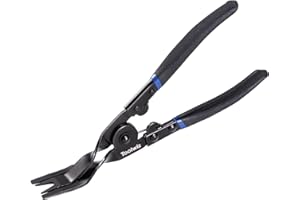 Toolwiz Strumento di rimozione pannello universale per portiera auto, tappezzeria, clip di fissaggio, pinze per pannelli interni dell'auto, previene danni al cruscotto, installazione audio radio