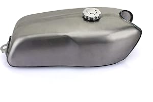 TARAZON 9L Universal Cafe Racer Motorrad Kraftstofftank Benzintank Tankdeckel Benzinhahn für Honda für Suzuki für Kawasaki für YAMAHA RD50 RD350 RD400 für BMW R100 R