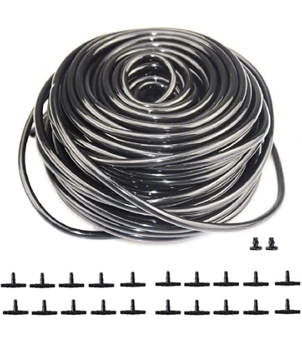 150 Pièces Irrigation Goutte À Goutte Kit, Système D'Irrigation Jardin, Connecteurs Barbelés