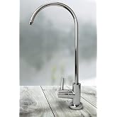 Water Purifier Faucet - Silver Color Standard Luxury Battery Compatible with All Devices - Reverse Osmosis Faucet