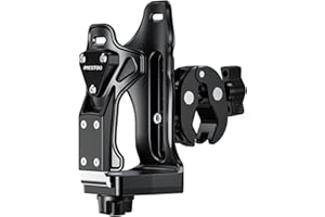 iMESTOU Portavasos Motocicleta, Porta Botellas de Agua ATV Compatible con 50-90mm Dia. Copas de Beber Botellas, con 12,7-33mm Abrazadera de Metal se Adapta para la Bicicleta Scooter Cochecito de...