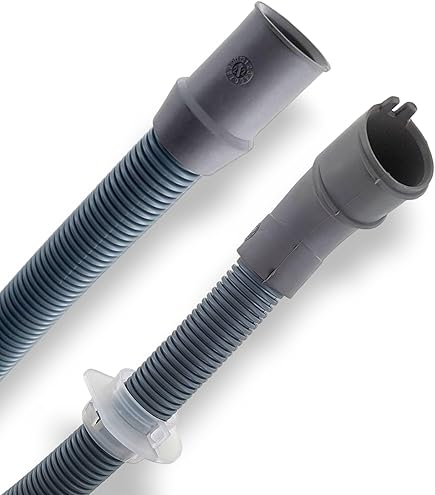 LUTH Premium Profi Parts Ablaufschlauch Kompatibel Mit Beko 1752000400 Gerade/Gerade 20/18,5mm 2,15M Für Geschirrspüler