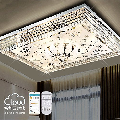 Preisvergleich Produktbild Deckenleuchte Kristall modern Einfach Platz LED Aluminiumlegierung Sauger Durchmesser 50 * 50cm